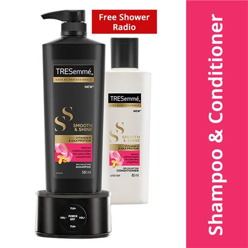 TRESEMME S&S SHAMPOO 580ml+COND 80ml+FM